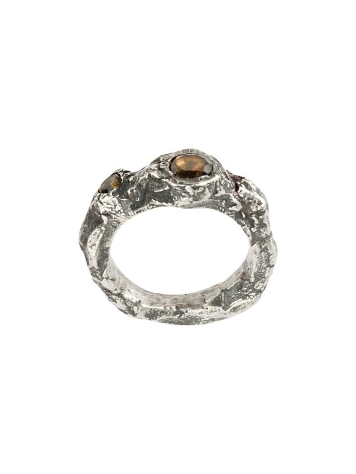 Tobias Wistisen 'branch' Ring - Metallic