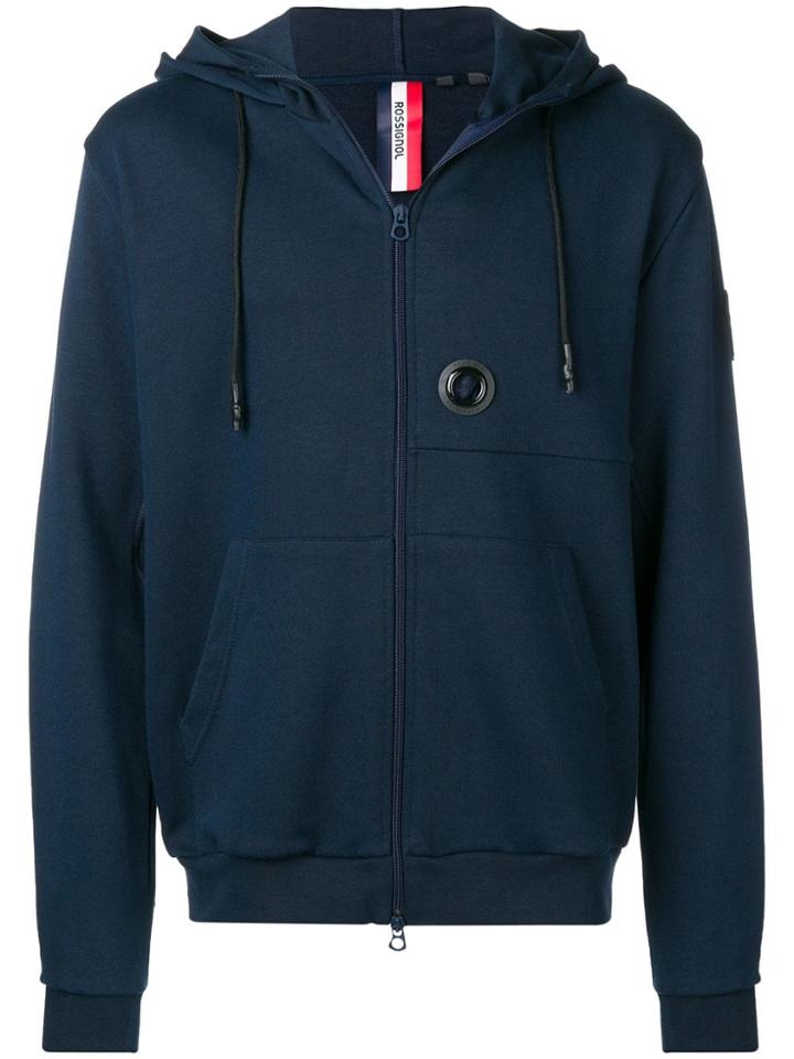 Rossignol Basic Zipped Hoodie - Blue