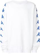 Paura Danilo Paura X Kappa Printed Oversized Sweatshirt - White