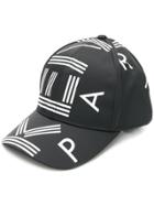 Kenzo Logo Print Baseball Cap - Black