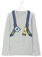 Stella Mccartney Kids Backpack Print Top - Grey
