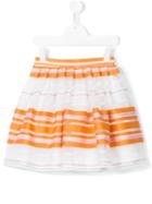 Il Gufo - Striped Skirt - Kids - Cotton/polyamide - 12 Yrs, White