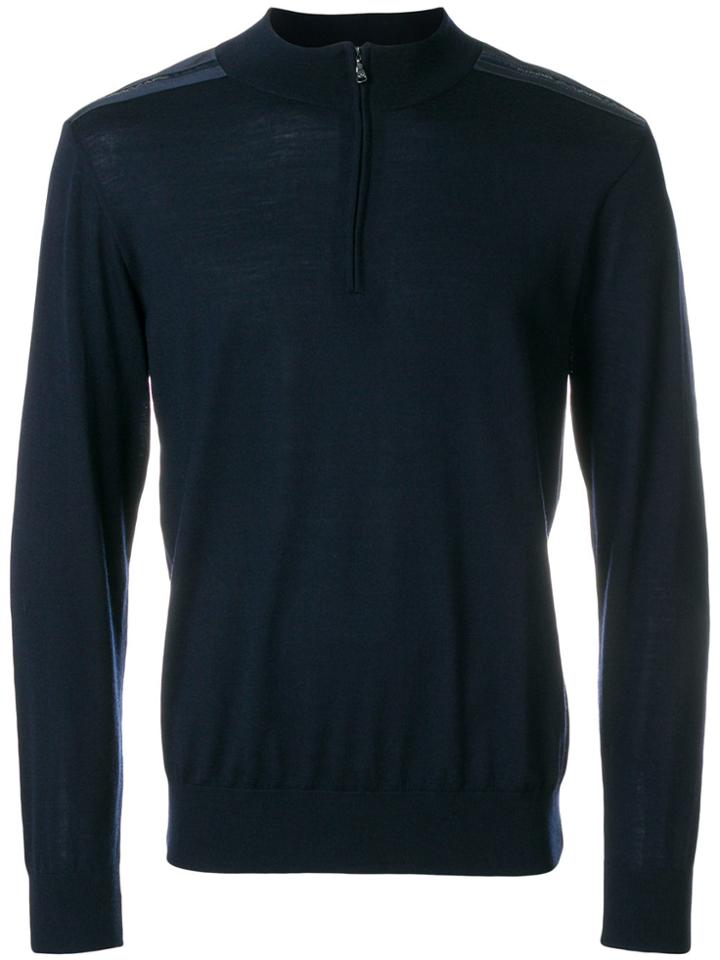 Paul & Shark Turtleneck Sweatshirt - Blue