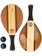 Frescobol Carioca Trancoso Beach Bat Set - Brown