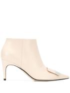 Sergio Rossi Heeled Ankle Boots - Neutrals