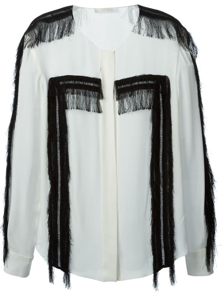 Chloé Fringed Shirt