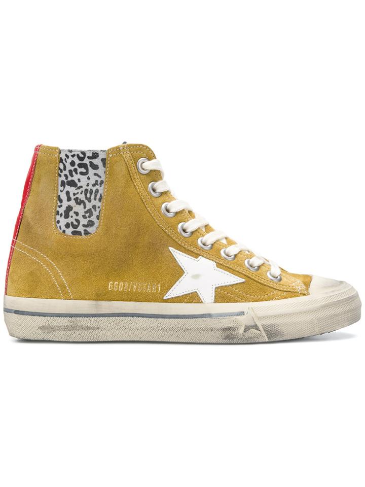 Golden Goose Deluxe Brand V-star Sneakers - Nude & Neutrals