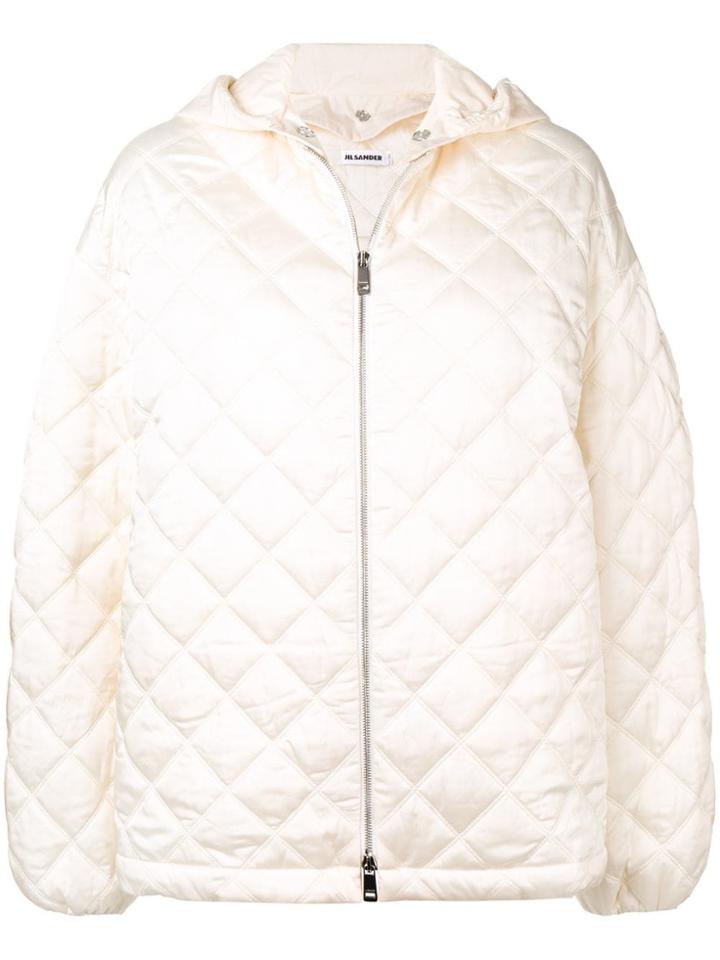 Jil Sander Quilted Jacket - Neutrals