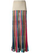 Twin-set - Knitted Maxi Skirt - Women - Cotton/polyamide/polyester/viscose - L, Cotton/polyamide/polyester/viscose