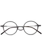 The Viridi-anne Round Tinted Sunglasses - Grey