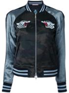 Guild Prime Tiger Embroidery Bomber Jacket