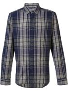 Current/elliott Plaid Shirt - Blue