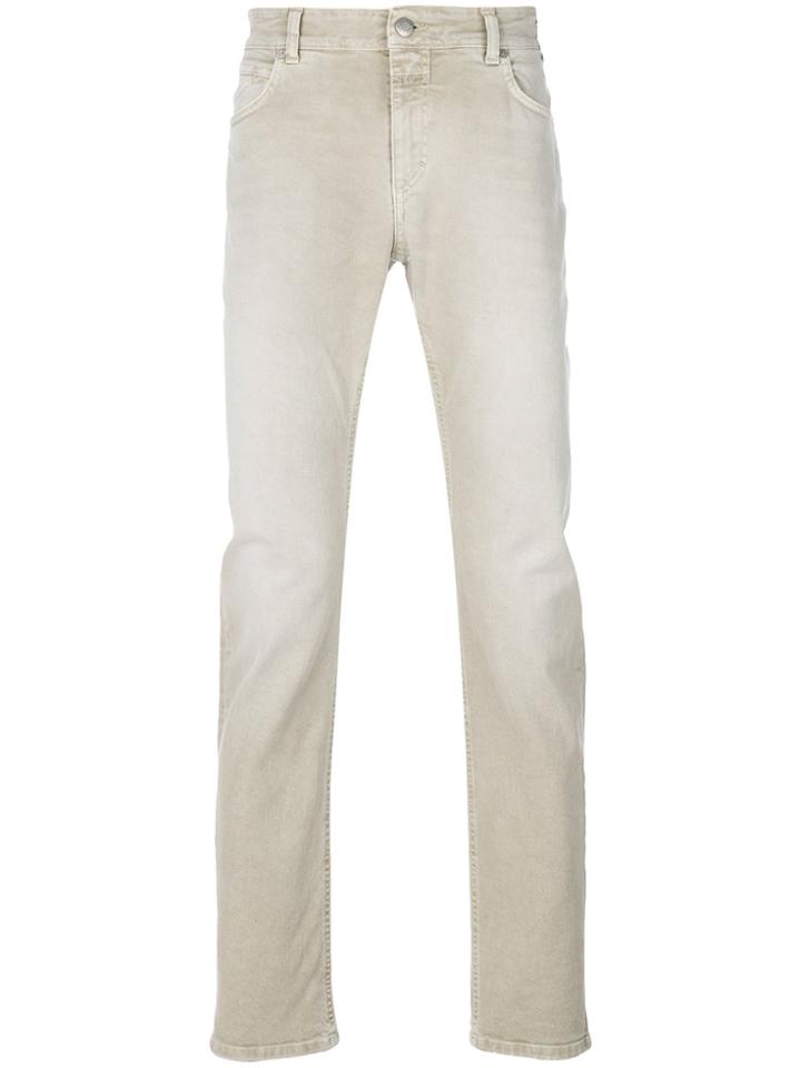 Closed Unity Slim Fit Trousers - Green