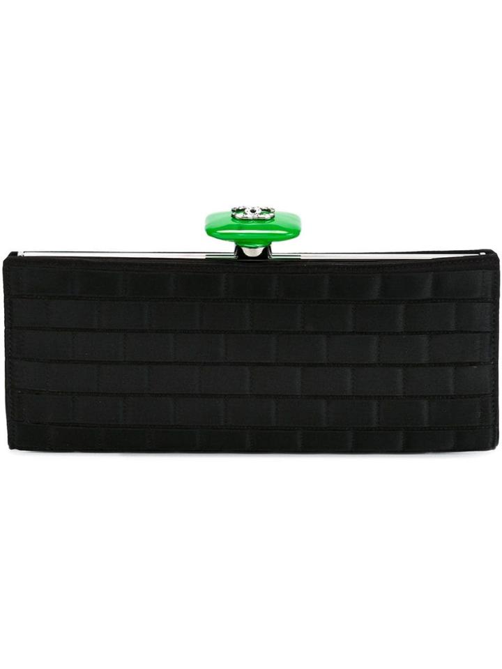 Chanel Vintage Textured Clutch - Black