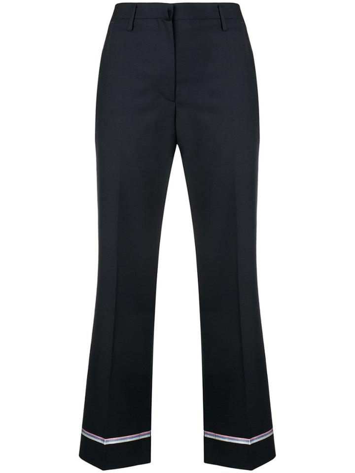 Golden Goose Deluxe Brand Cropped Trousers - Blue