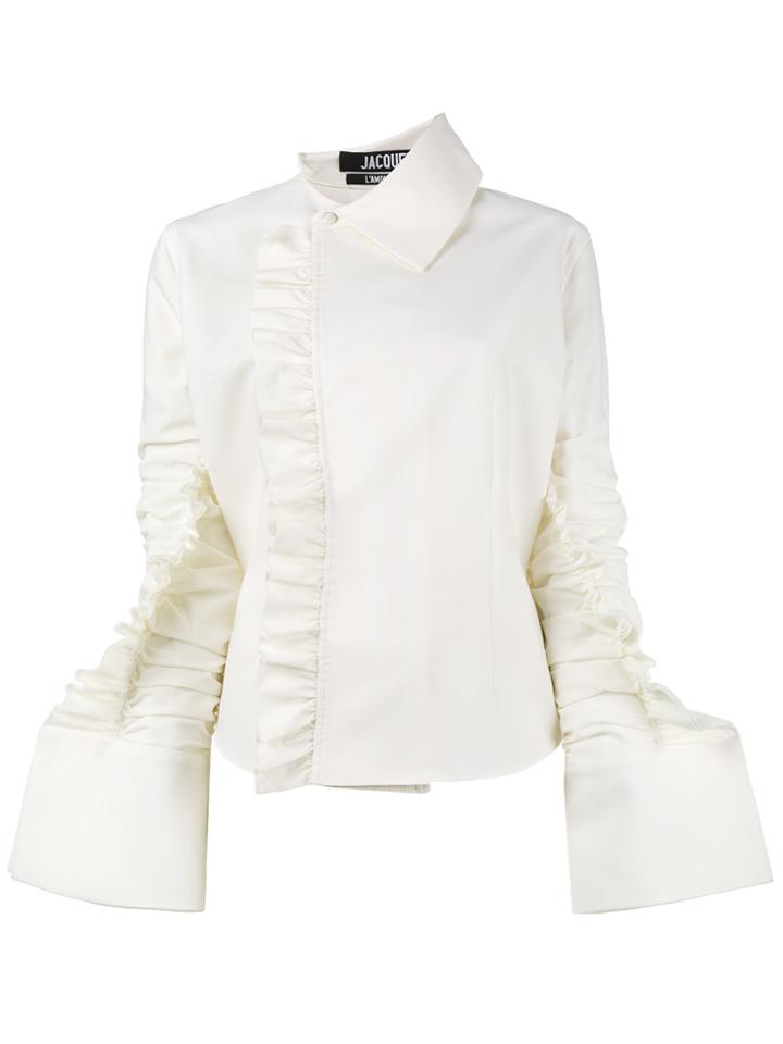Jacquemus La Chemise Paco Top - White