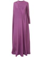 Valentino One-sleeve Evening Dress - Pink & Purple