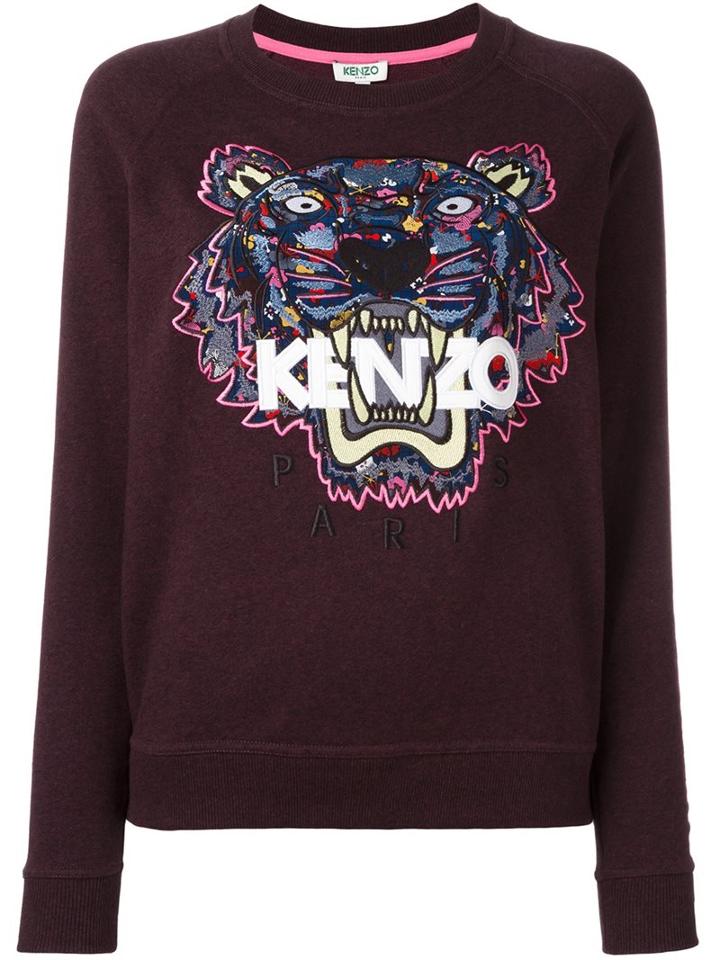 Kenzo Tiger Embroidered Sweatshirt