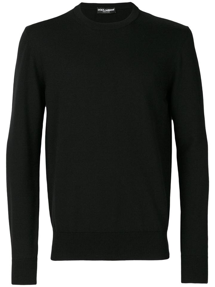 Dolce & Gabbana Crewneck Sweater - Black