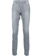 Frame Denim Skinny Jeans, Men's, Size: 32, Grey, Cotton/polyester