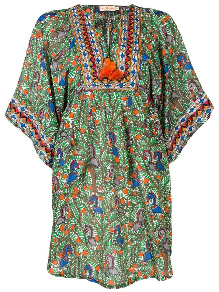 Tory Burch Printed Beach Tunic - Green