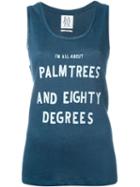 Zoe Karssen Printed Tank Top