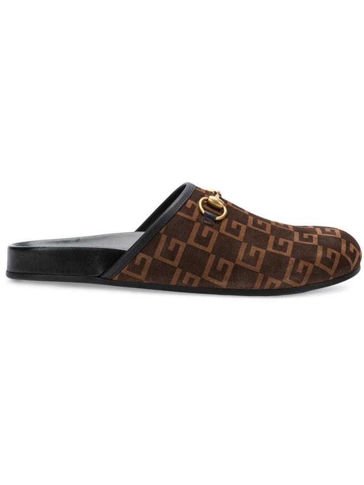 Gucci Slip-on G Slippers - Brown