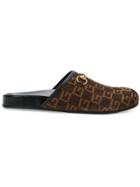 Gucci Slip-on G Slippers - Brown