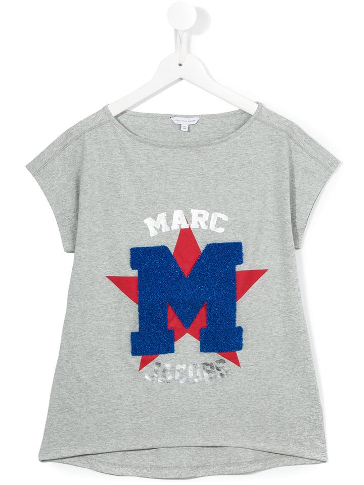 Little Marc Jacobs Logo T-shirt, Girl's, Size: 14 Yrs, Grey
