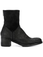 Pantanetti Snakeskin-effect Boots - Black