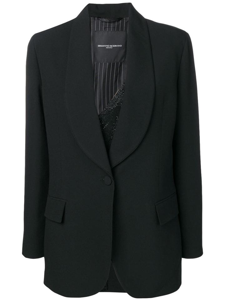 Ermanno Scervino Blazer Jacket - Black