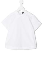 European Culture Kids Classic Collar T-shirt, Girl's, Size: 8 Yrs, White