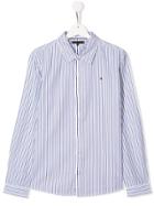 Tommy Hilfiger Junior Stripe Shirts - White