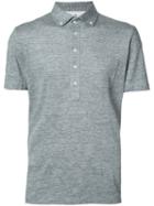 Brunello Cucinelli Five Buttons Polo Shirt, Men's, Size: Xl, Grey, Linen/flax/spandex/elastane