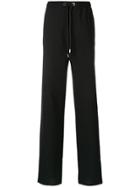 Les Hommes Drawstring Waist Trousers - Black