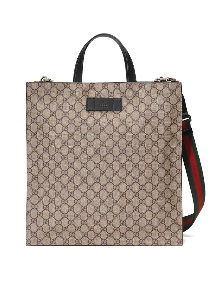 Gucci Soft Gg Supreme Tote - Nude & Neutrals