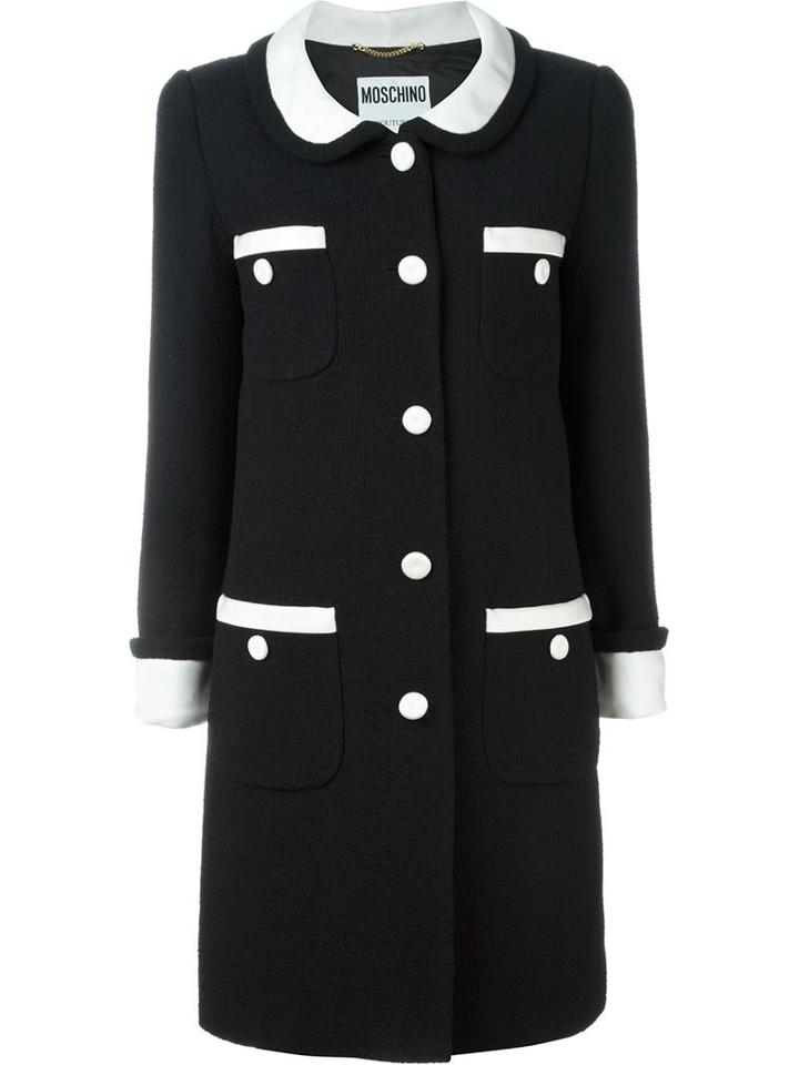 Moschino Peter Pan Collar Coat