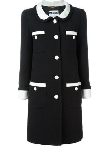 Moschino Peter Pan Collar Coat