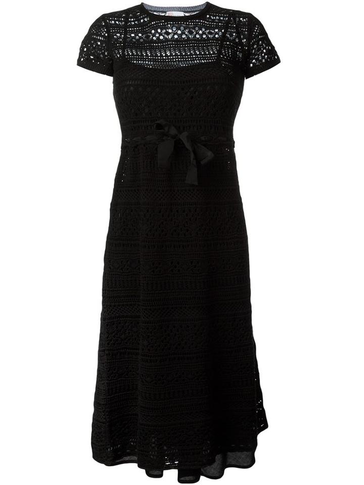 Red Valentino Crochet Dress