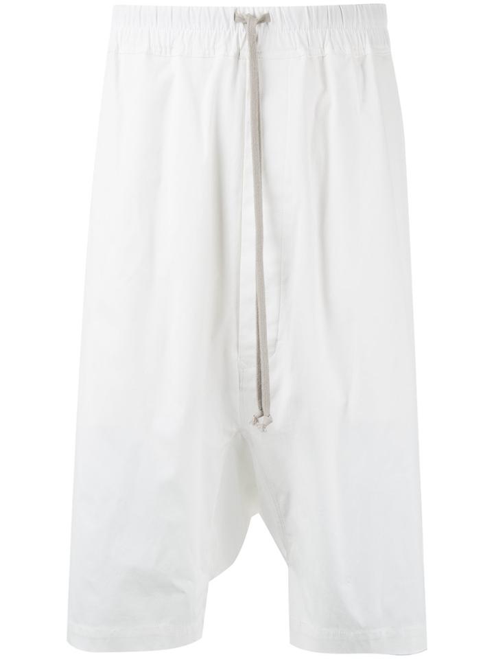 Rick Owens 'pod' Shorts - White