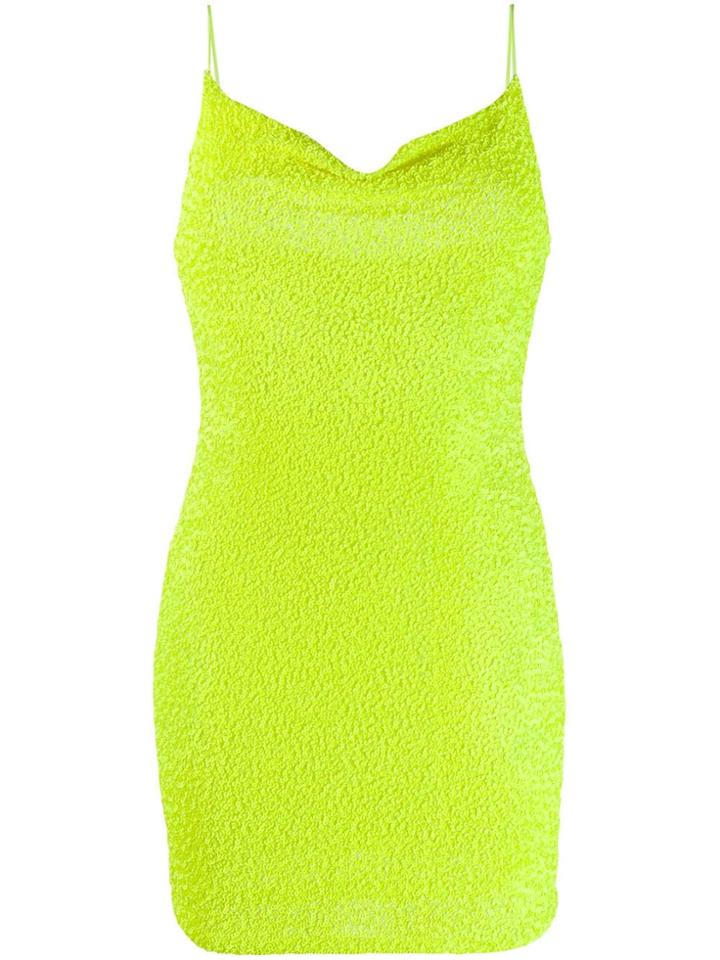 Alice+olivia Sequin Mini Dress - Yellow