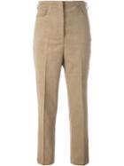 Golden Goose Deluxe Brand Corduroy Trousers, Women's, Size: Medium, Nude/neutrals, Cotton/cupro/viscose