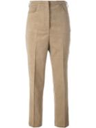 Golden Goose Deluxe Brand Corduroy Trousers, Women's, Size: Medium, Nude/neutrals, Cotton/cupro/viscose