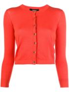 Paule Ka Cropped Slim-fit Cardigan - Red