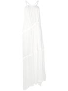 Maxi Dress - Women - Silk - 36, White, Silk, Ann Demeulemeester