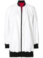 Y-3 Reversible Oversize Bomber Jacket - White