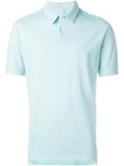 James Perse Classic Polo Shirt, Men's, Size: 2, Blue, Supima Cotton