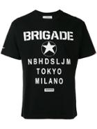 Neighborhood Star Graphic Print T-shirt, Men's, Size: Large, Black, Cotton