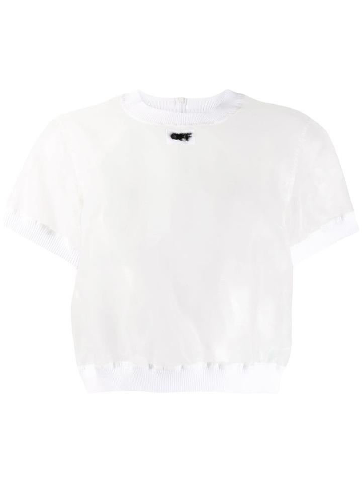 Off-white Sheer Logo T-shirt