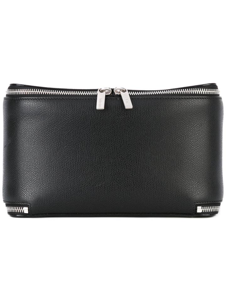 Valextra Foldable Beauty Bag - Black